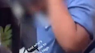 Skandal görüntüler! Engelli lise öğrencisini köşeye sıkıştırarak zorla tıraş ettiler... O anlar saniye saniye kaydedildi