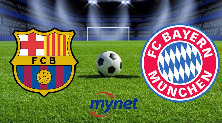 BARCELONA BAYREN MÜNİH MAÇI CANLI İZLE! Barcelona Bayern Münih maçı hangi kanalda, saat kaçta?