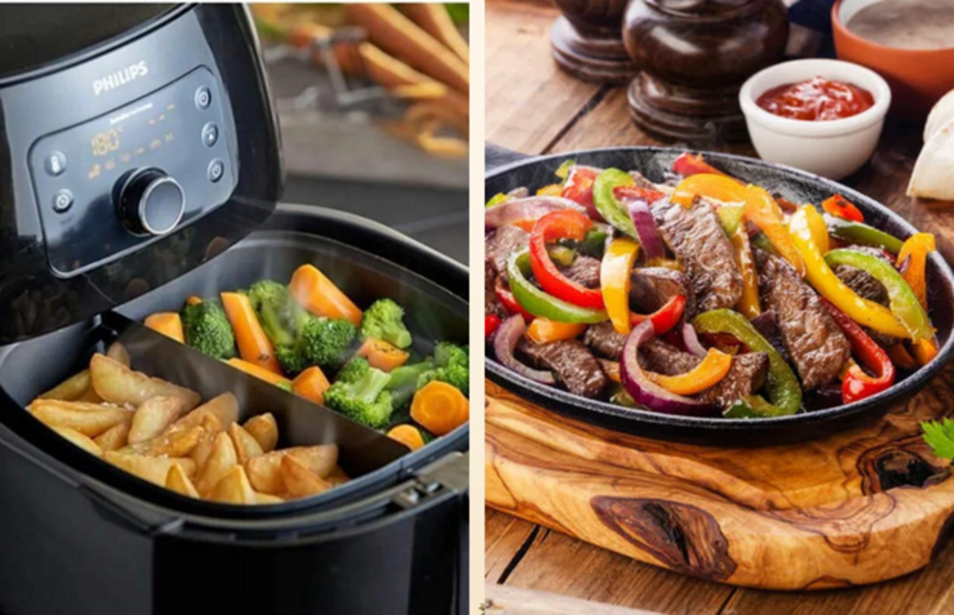 Klasik tariflerden sıkılmış olanlar için airfryerda kolayca yapılacak orijinal fajita tarifi