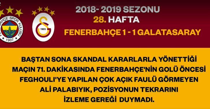 Son dakika: ''Ali Palabıyık rezaleti!'' GSTV'de Galatasaray'ın geçmişte oynadığı Fenerbahçe, Trabzonspor, Kayserispor ve Sivasspor maçlarıyla ilgili özel video! G1