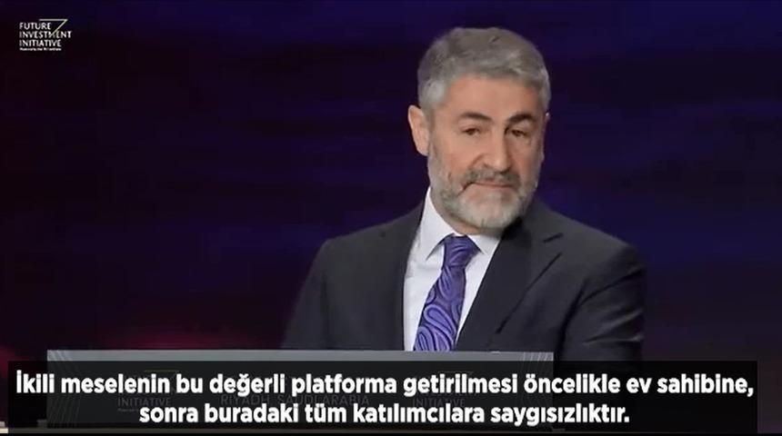 Bakan Nebati'den Türkiye'yi eleştiren Yunan Bakan'a tepki! 'Saygısızlık'