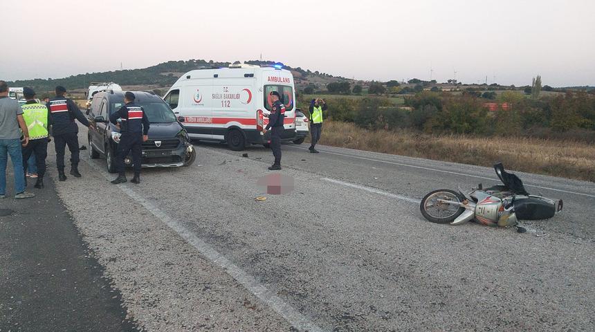 Çanakkale'de trafik kazası: 1 kişi hayatını kaybetti