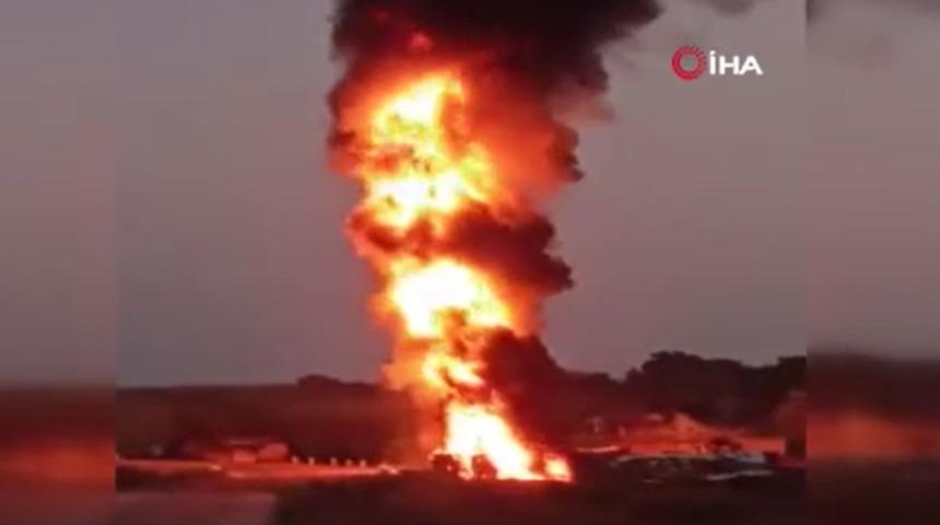 Hindistan’da korkunç olay! Yakıt tankeri patladı: 2 ölü, en az 25 yaralı