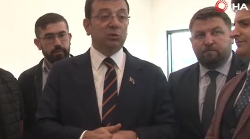 İBB Başkanı Ekrem İmamoğlu'ndan Binali Yıldırım ve yaralı madencilere ziyaret