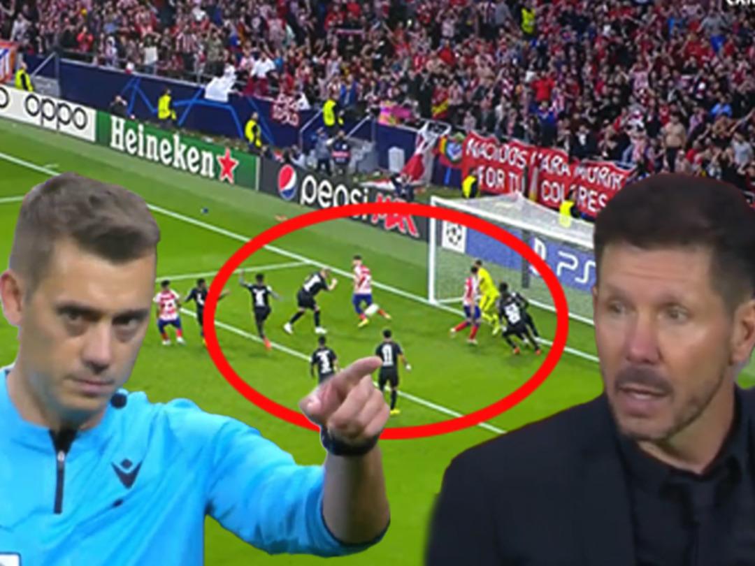 'İnanılmaz, inanılmaz!' Atletico Madrid - Leverkusen ma&ccedil;ında daha &ouml;nce g&ouml;r&uuml;lmemiş bir olay yaşandı! Ma&ccedil; bitti, VAR uyardı ve penaltı kararı &ccedil;ıktı...