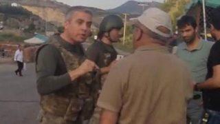 HDP’li vekil ile Astsubay tartışması kameraya yansıdı