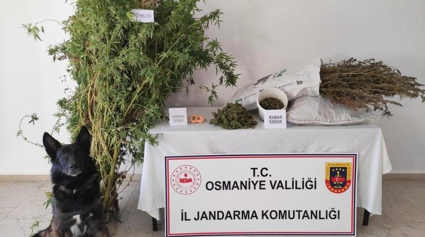 Osmaniye&rsquo;de uyuşturucu operasyonu