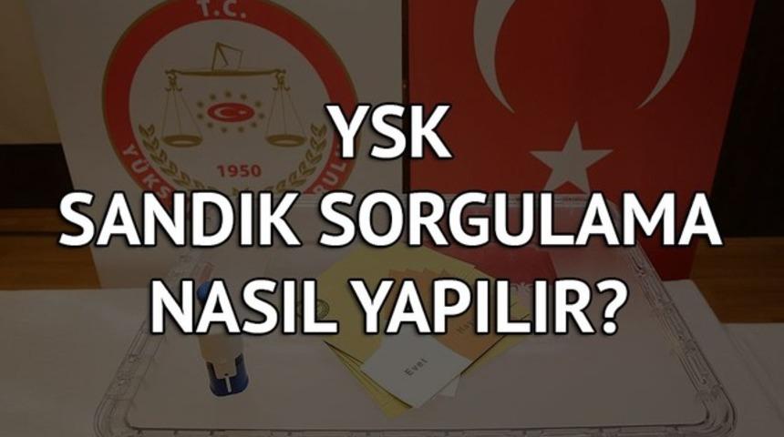 Sandık sorgulama ekranı! Sandık sorgulama aracı ile sandık numaranı &ouml;ğren!