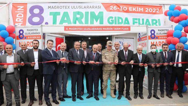 Mardin’de 8. Tarım Ekipmanları, Gıda ve Hayvancılık Fuarı kapılarını açtı