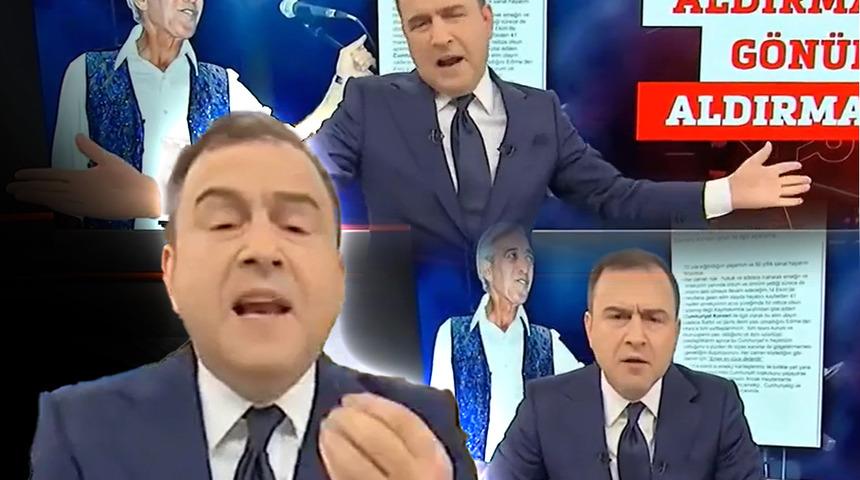 Canlı yayında küplere bindi! Selçuk Tepeli'den 'Edip Akbayram konserine iptal' tepkisi: 'Müessif olay nedeniyle sen bir şey yaptın mı?'