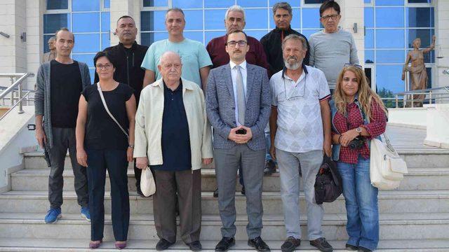 Silifke Cumhuriyet Başsavcısı Eskiler basın mensuplarıyla bir araya geldi