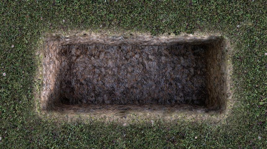 Böyle terapi görülmedi! Diri diri mezara girip üstüne bir de para ödüyorlar