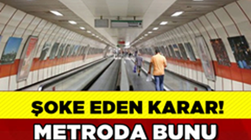 Metro'da Bunu Yaptı 13 Bin Tl Ceza Yedi!