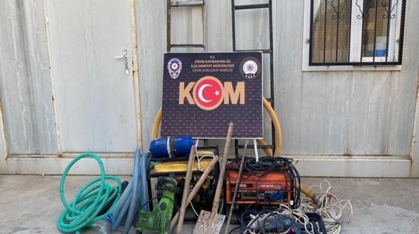 Ka&ccedil;ak kazıya, polis su&ccedil;&uuml;st&uuml; yaptı