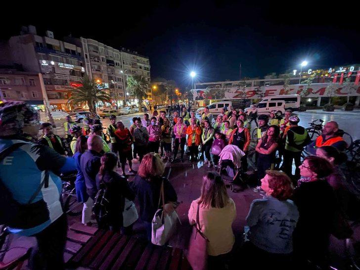 Meme kanserine dikkat çekmek için pedalladılar G2