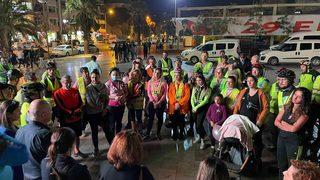 Meme kanserine dikkat çekmek için pedalladılar