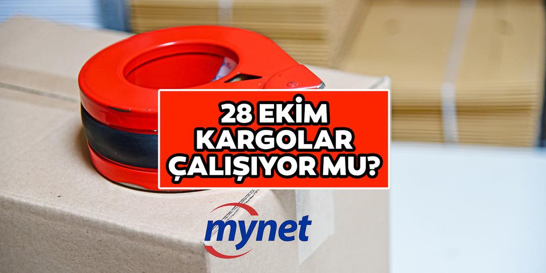 28 Ekim kargolar &ccedil;alışıyor mu, &ouml;ğleden sonra &ccedil;alışmıyor mu? Bug&uuml;n kargolar dağıtım yapacak mı? 28 Ekim dağıtım şirketlerinin &ccedil;alışma saatleri!