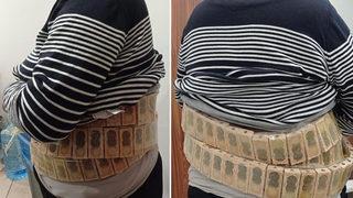 Gümrük kapısında şaşkına çeviren görüntü! Belinde bin 100 adet bal arısı ele geçirildi