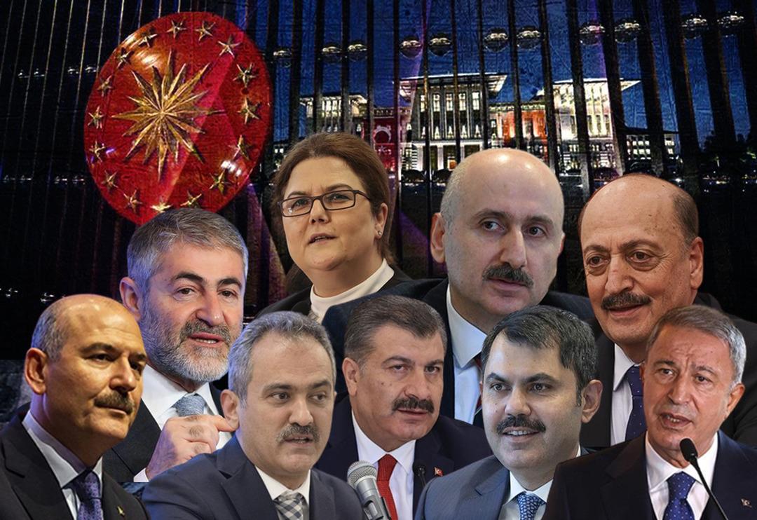 Bu kez ankette Bakanlar oylandı! Sonu&ccedil;lar dikkat &ccedil;ekti, 7 isim ilk 10'da yer alamadı