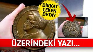 Değeri üzerinde yazan detayda gizli! Fatih Sultan Mehmet'in resmedildiği madalyon 38 bin sterline satıldı... İmamoğlu bu sözlerle duyurdu