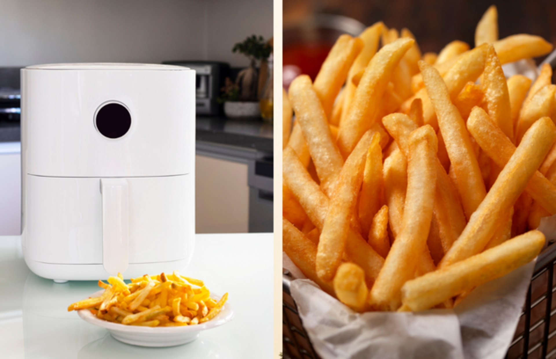 Fast food restoranlarında yemeye doyamadığınız çıtır patates kızartmasını airfryer ile kolayca yapın