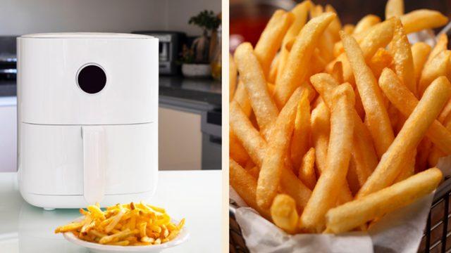 Fast food restoranlarında yemeye doyamadığınız çıtır patates kızartmasını airfryer ile kolayca yapın