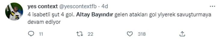 Altay Bayındır taraftarın sabrını taşırdı! Top ayağına geldiği an ıslıklanıyor! Sebebi ise herkesi şoke etti... G2