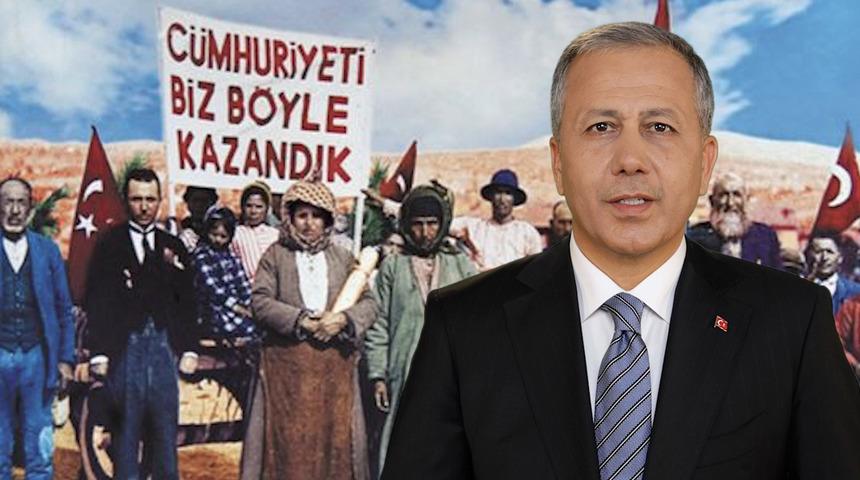 Vali Yerlikaya, Cumhuriyetimizin ilanının 99’uncu yıl dönümünü video mesajla kutladı