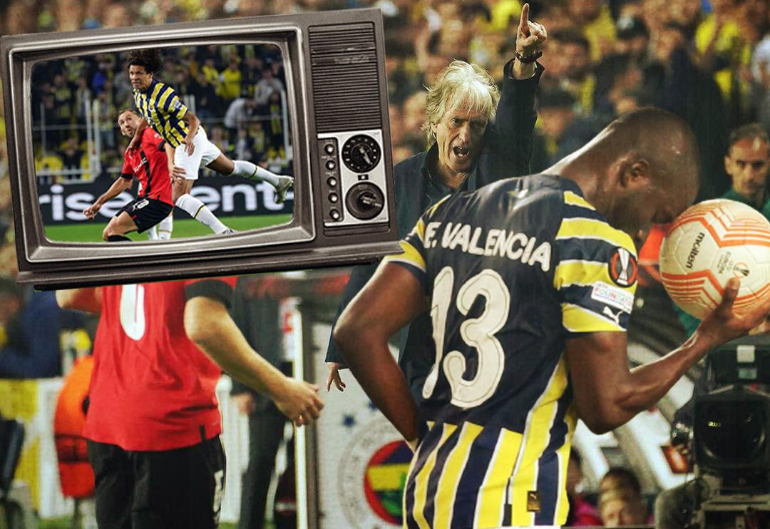 Sadece 6 gol değil, bunlar da yaşandı! İşte Fenerbah&ccedil;e Rennes ma&ccedil;ında TV'ye yansımadı