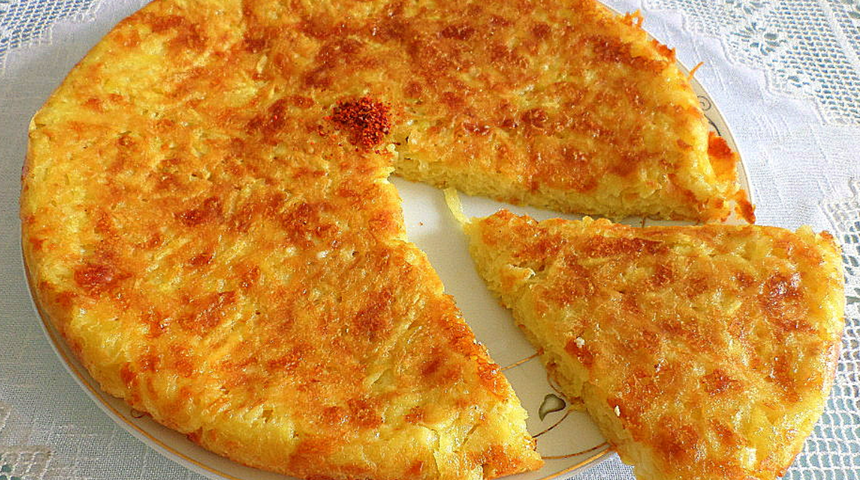Omletin en lezzetli hali: Patatesli omlet tarifi