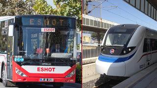 29 Ekim İzmir'de otobüsler ücretsiz mi? 29 Ekim Cumhuriyet Bayramı'nda İzmir'de İZBAN metro, ESHOT otobüs gibi toplu taşımada son durum!