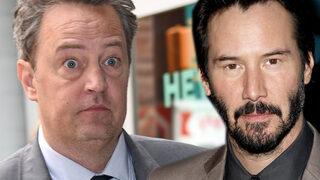 Keanu Reeves'i hedef almıştı! Friends yıldızı Matthew Perry geri adım attı