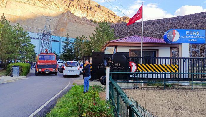 Hidroelektrik santralinde trafo patlaması! 1 ölü, 3 yaralı