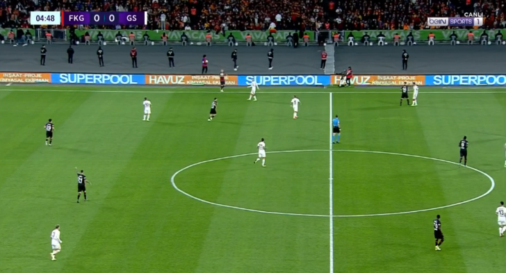 Galatasaray maçında Caner Erkin'e yoğun tepki! Top ayağına değer değmez... G4