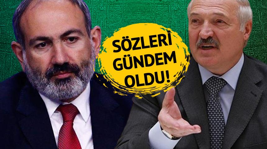 Belarus Cumhurbaşkanı Lukaşenko'nun Paşinyan'a söyledikleri gündem oldu! "Bu sorular tuhaf olmaktan öte, Nikol"