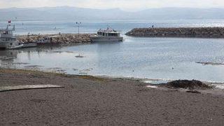 Su seviyesi azaldı! Vatandaşlar endişeli... İşte Van Gölü'nün son hali