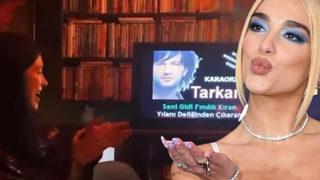 Dünyaca ünlü şarkıcı Dua Lipa Tarkan'ın 'Şımarık' şarkısını söyledi! Sosyal medya coştu 