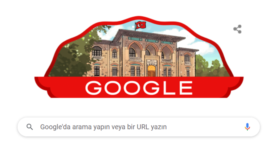 Google’dan 29 Ekim Cumhuriyet Bayramı için özel doodle