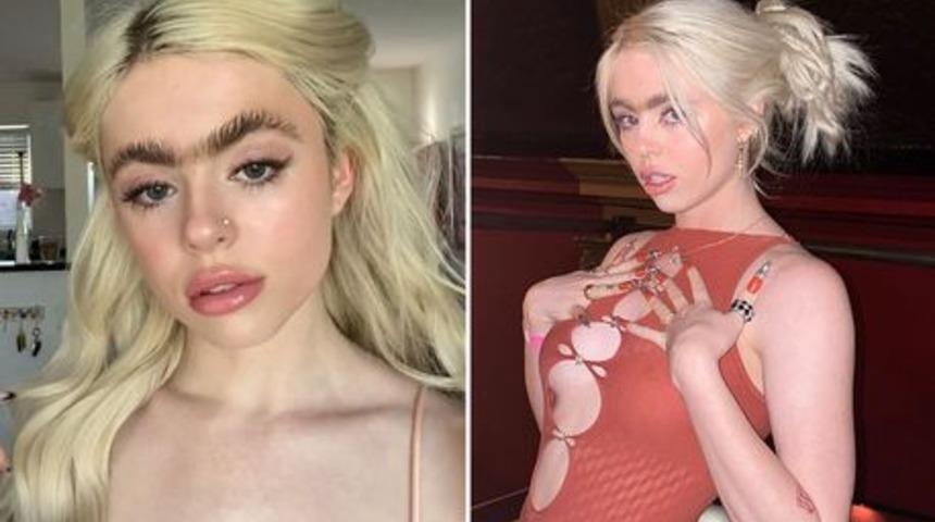 Kaşlarını doğal haline bıraktı! Sosyal medyadan tepki yağdı... “Mağara adamı gibisin”