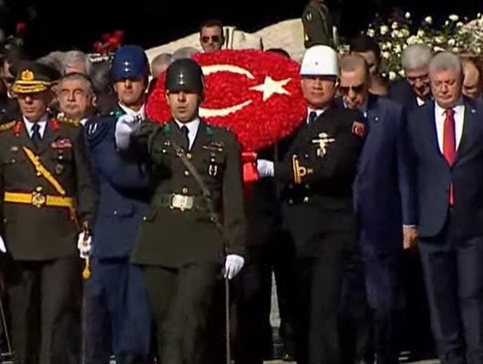 Erdoğan başkanlığında Anıtkabir ziyareti!