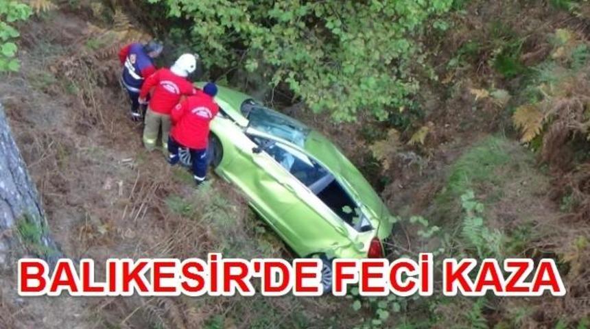 Balıkesir'de Feci Kaza Ölü Ve Yaralılar Var