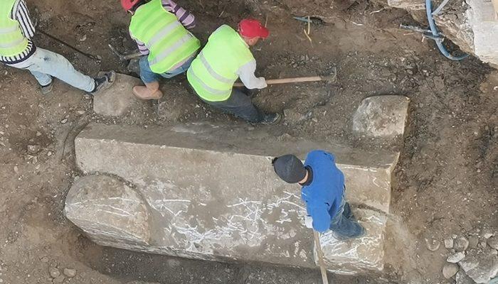 Bahçe duvarı kazısında bulundu! Kapağı hafta içi açılacak