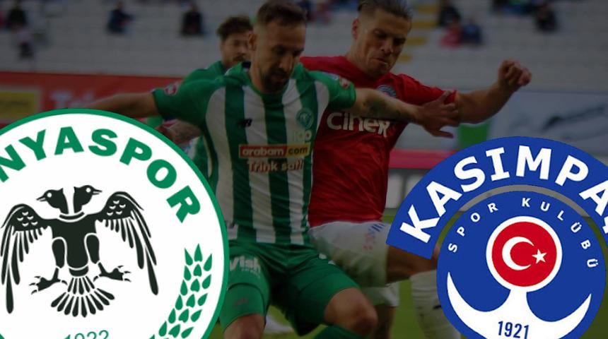 Konyaspor ve Kasımpaşa galibiyeti unuttu! Maçın son anlarında iki takımın oyuncuları birbirine girdi...