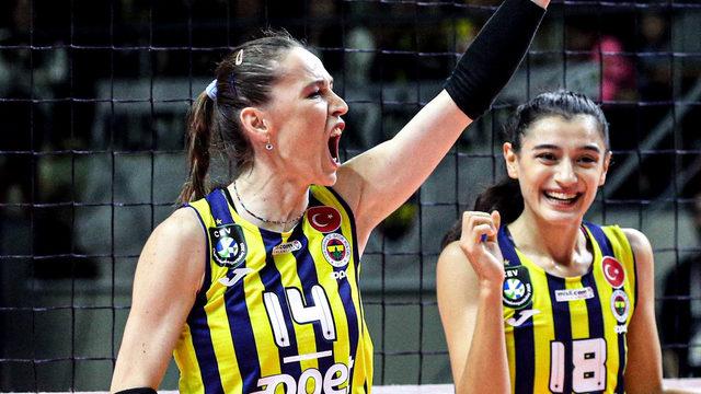 Fenerbahçe, Kadınlar Voleybol Şampiyonlar Kupası şampiyonu! Üst üste 4. kez...