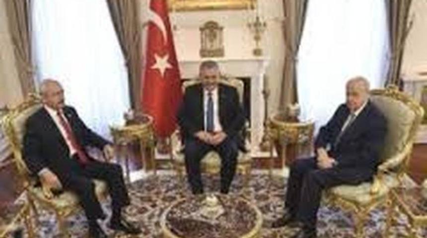 Üç Lider İlk Kez Çankaya  Köşkün'de Neler Konuşuldu?