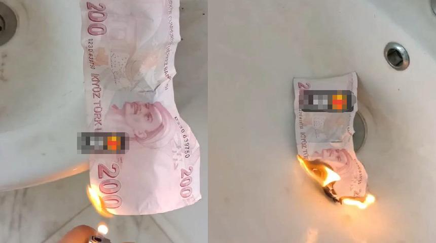 Türk lirasına büyük saygısızlık! Sosyal medyadaki skandal görüntüler ekipleri harekete geçirdi