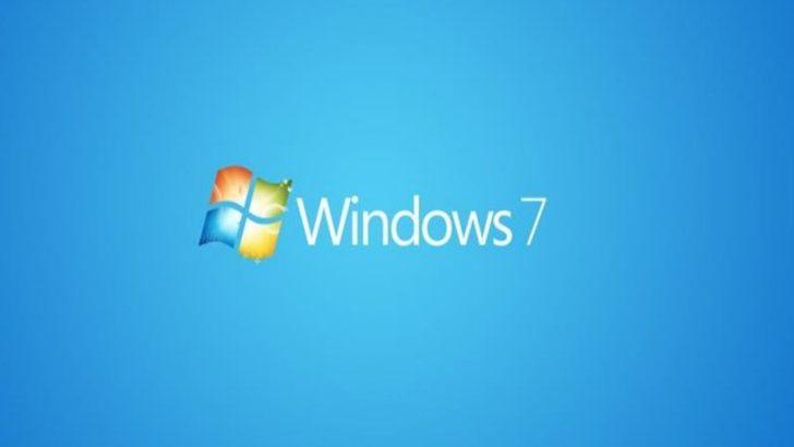 Windows 7 kullanım oranları yükselişe geçmiş durumda