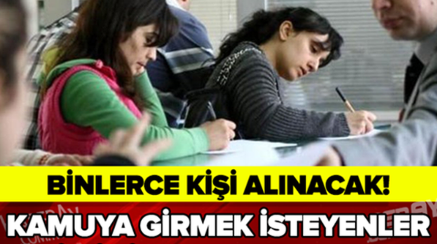 Memur Olmak İsteyenler Acele Edin Binlerce Kişi Alınacak Başvurular Ne Zaman Nereye