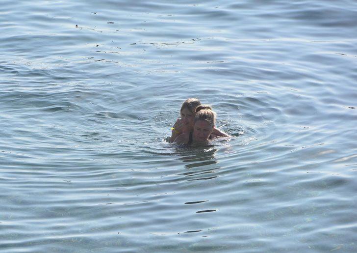 Fotoğraflar bugün Bodrum'da çekildi! Güneşi gören sahile koştu G4
