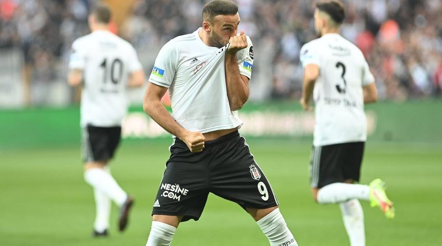 Son dakika: Vodafone Park'ta Cenk Tosun şov! Şenol Güneş gelir gelmez yükselişe geçti 